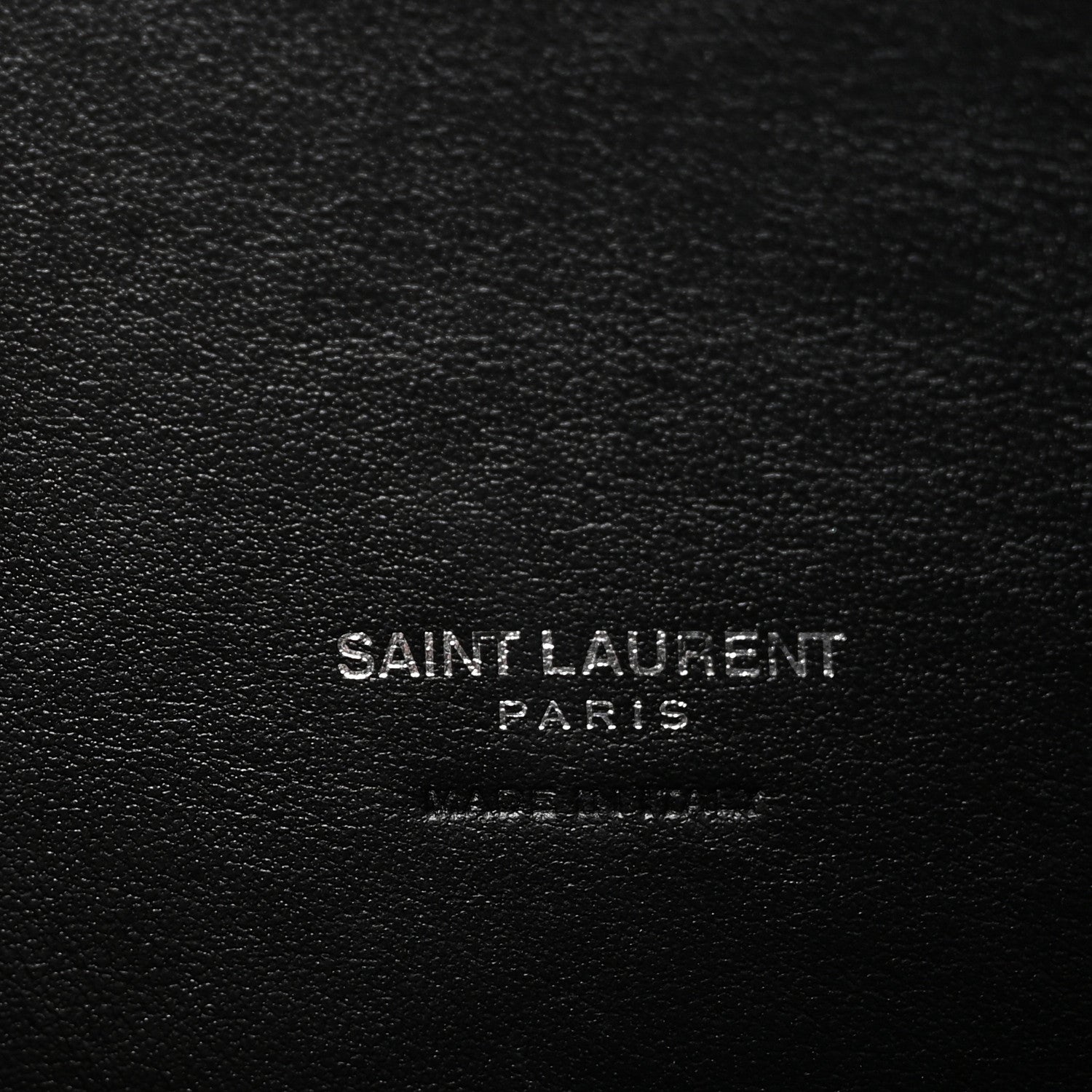 Saint Laurent Grained Calfskin Small Sac De Jour Black 6 of 9