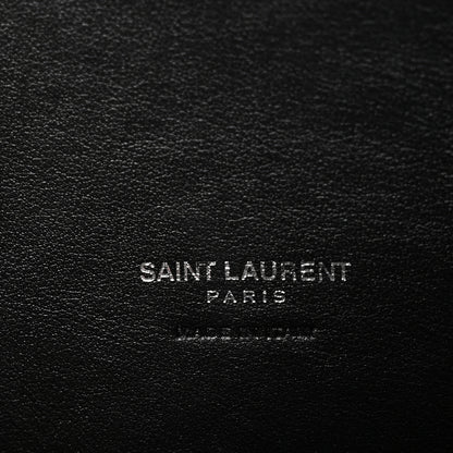 Saint Laurent Grained Calfskin Small Sac De Jour Black 6 of 9