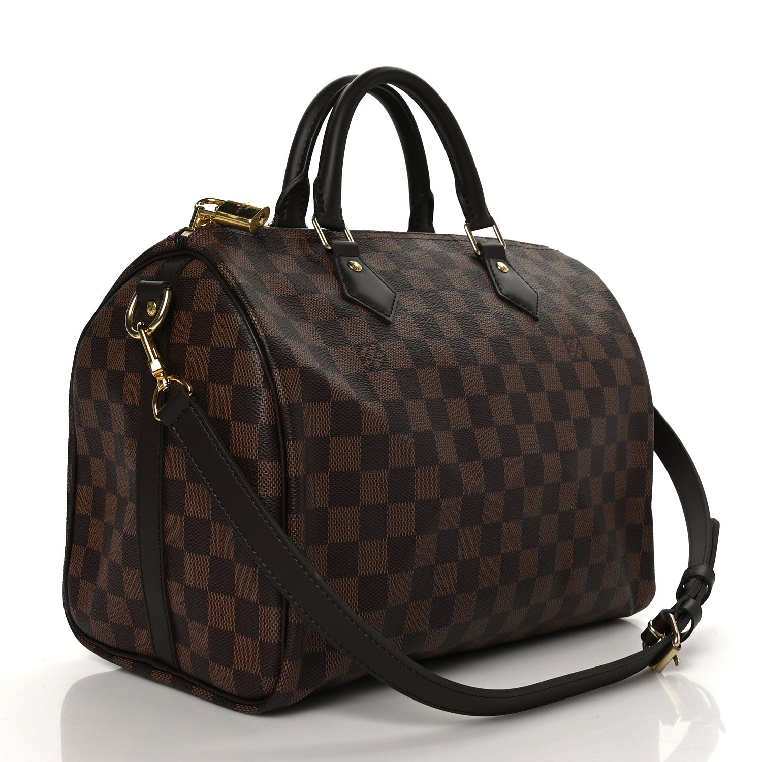 Louis Vuitton Damier Ebene Speedy Bandouliere 30 3 of 10