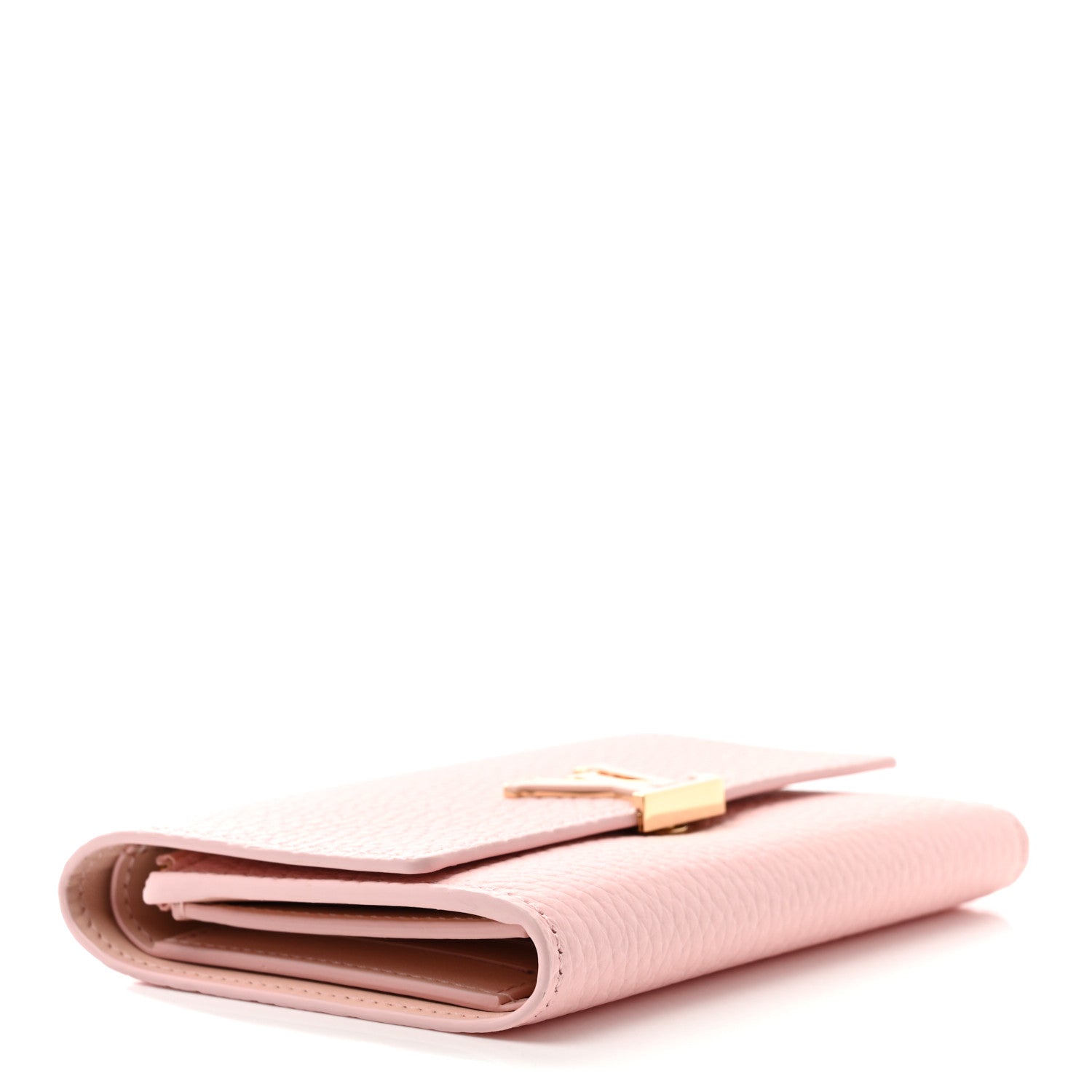 Louis Vuitton Taurillon Capucines Compact Wallet Rose 4 of 8