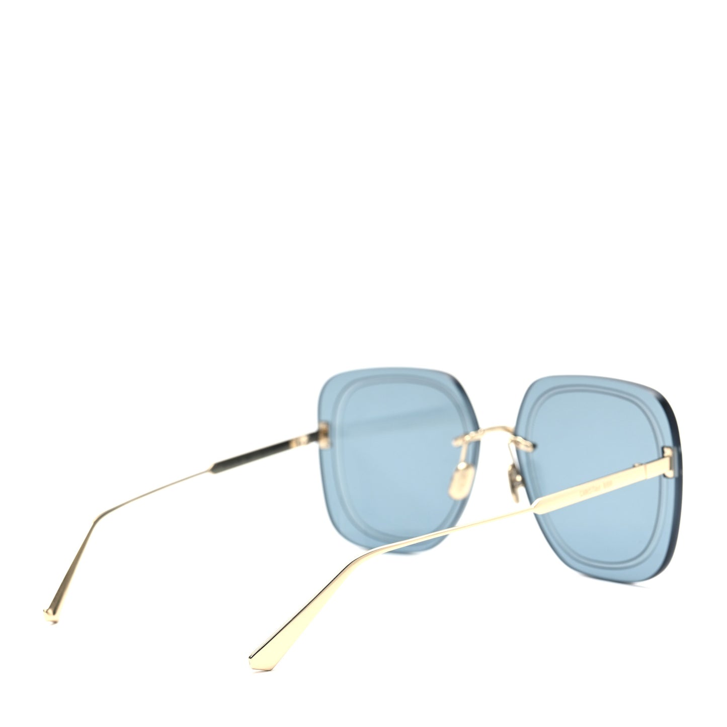 UltraDior SU Sunglasses Gold Blue