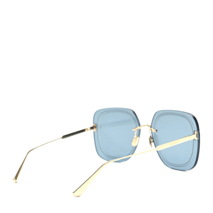 Christian Dior UltraDior SU Sunglasses Gold Blue 4 of 7