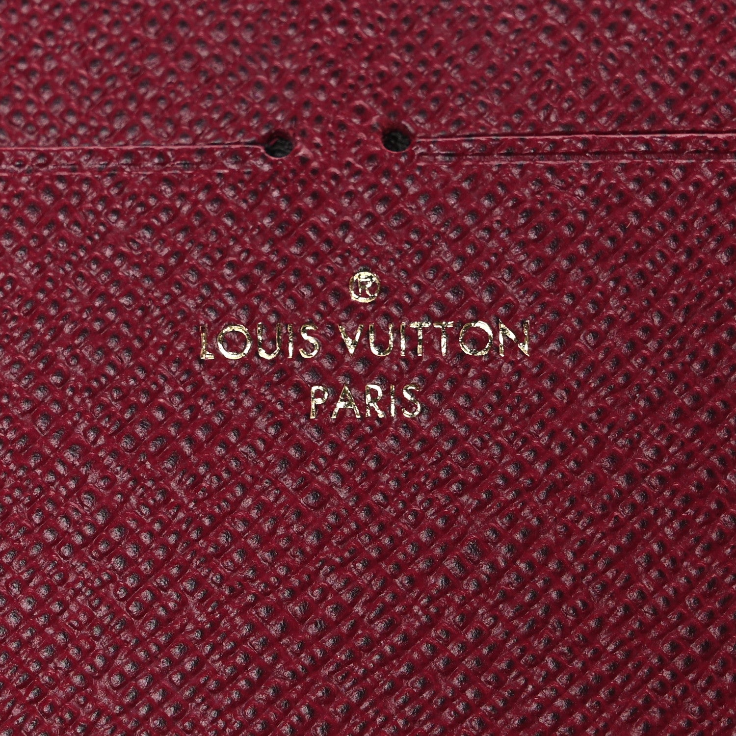 Louis Vuitton Calfskin Felicie Card Holder Insert Fuchsia 6 of 6