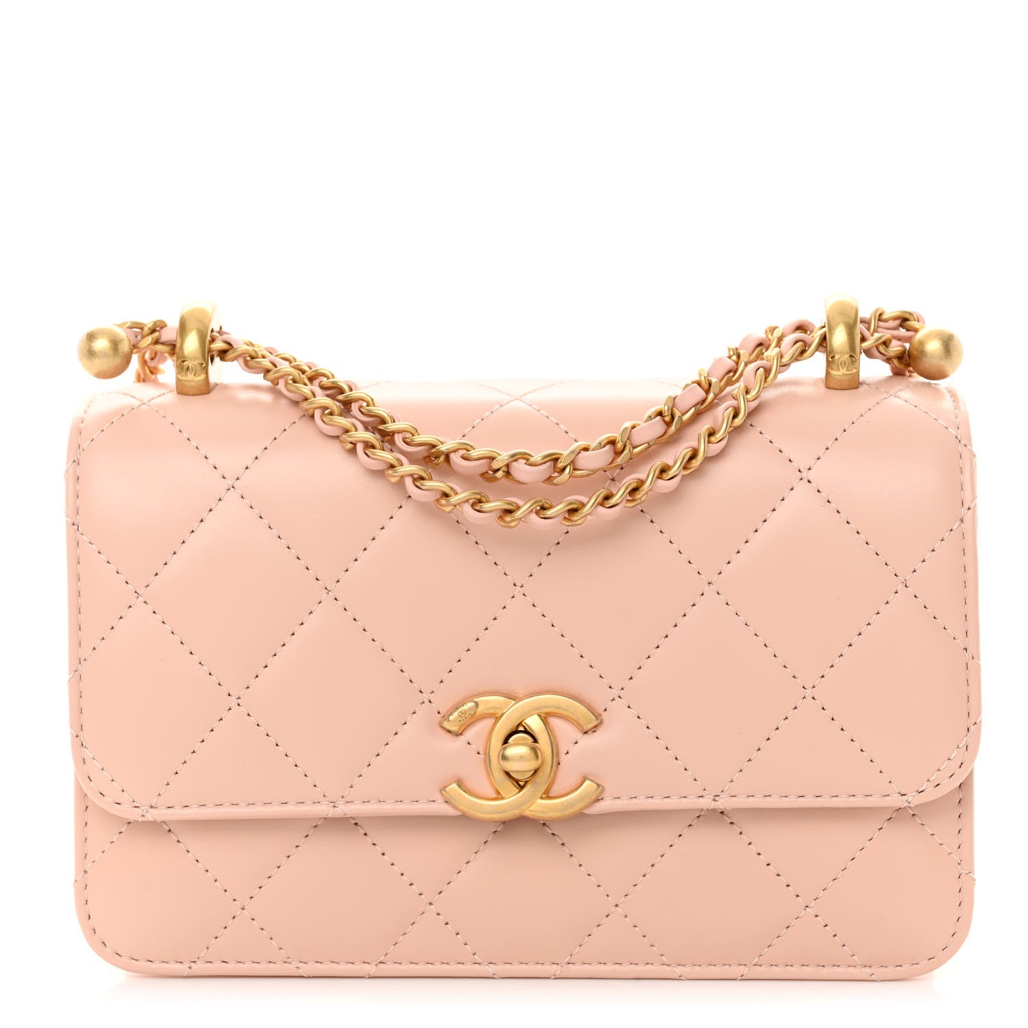 Chanel Calfskin Quilted Mini Perfect Fit Flap Light Pink 1 of 11