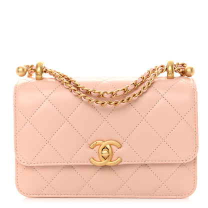 Chanel Calfskin Quilted Mini Perfect Fit Flap Light Pink 1 of 11