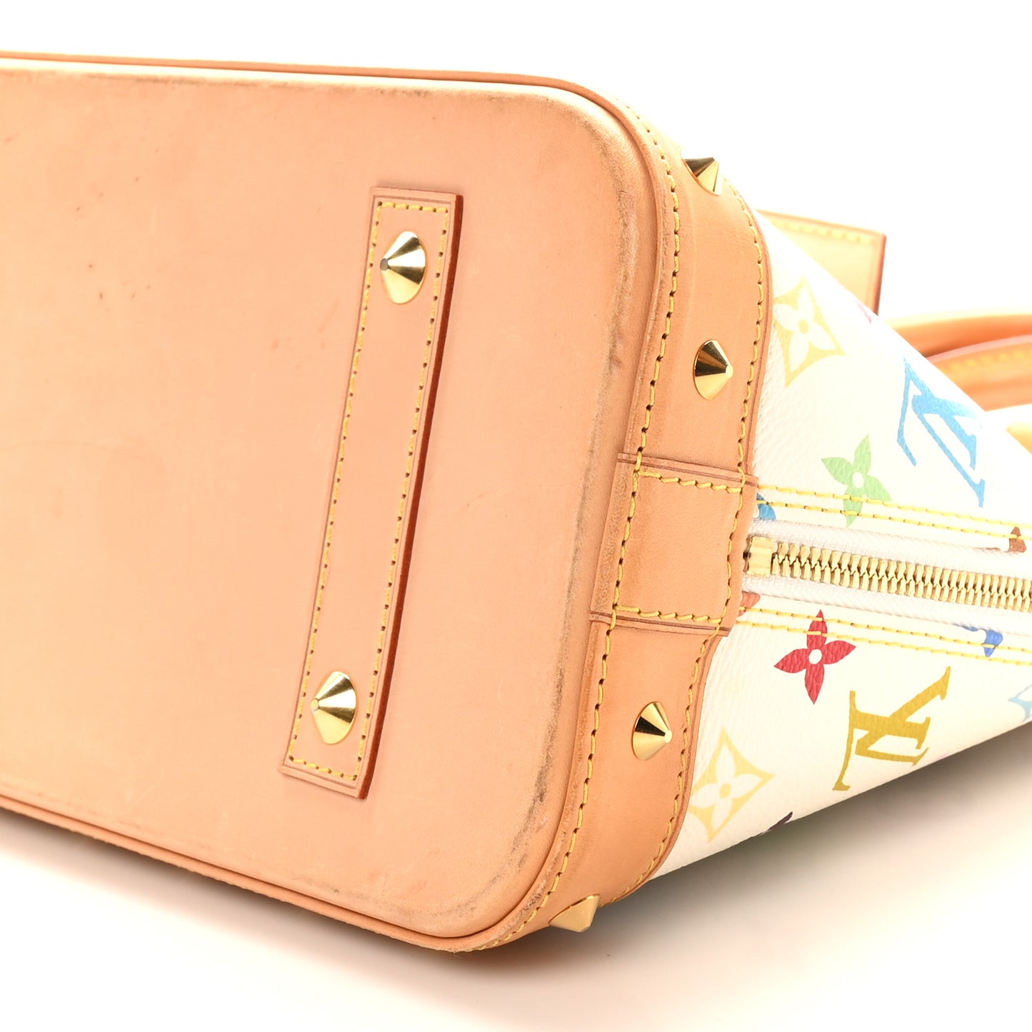 Monogram Multicolor Alma PM White