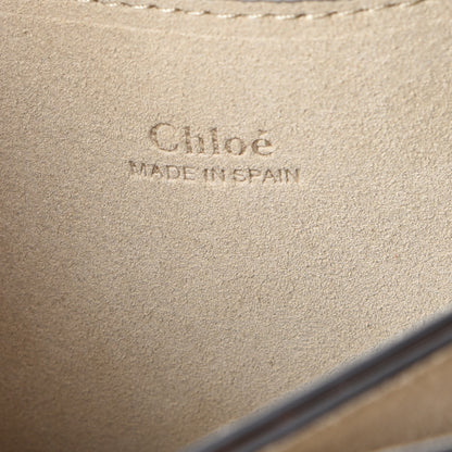 Chloe Suede Calfskin Small Faye Shoulder Bag Tobacco 6 of 7