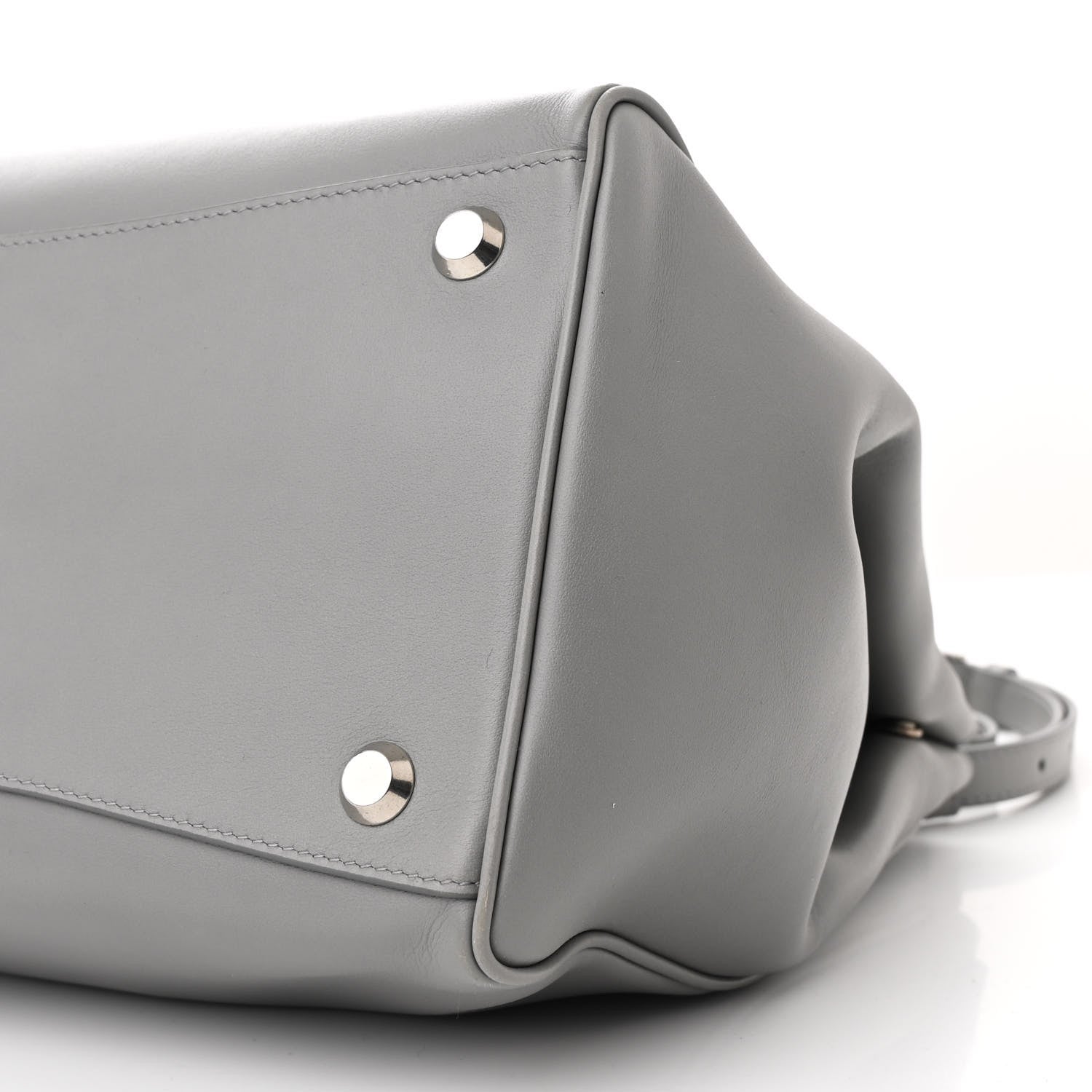 Balenciaga Smooth Calfskin Small Hampton Carry All Bag Grey 10 of 10