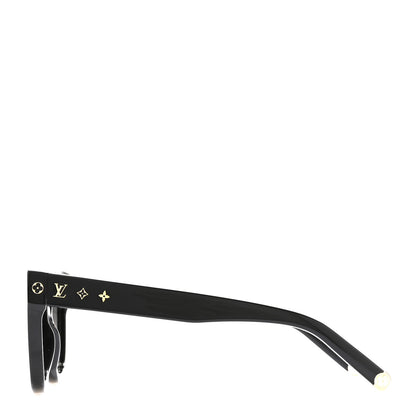 Louis Vuitton Acetate My Monogram Square Sunglasses Z1523W Black 2 of 5