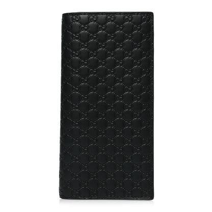 Gucci Microguccissima Bi-Fold Organizer Wallet Black 1 of 6