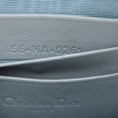 Christian Dior Lambskin Cannage Lady Dior Phone Holder Cloud Blue 7 of 11