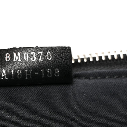 Fendi Vitello Liberty Fun Fair Embossed Flat Pouch Black Multicolor 7 of 7