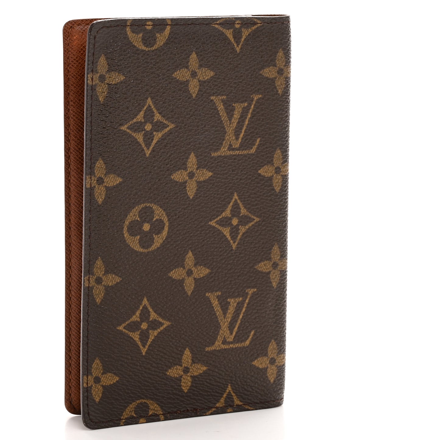 Monogram Checkbook Holder Case Wallet