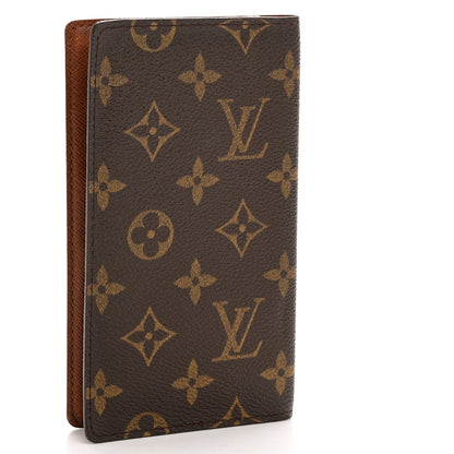 Louis Vuitton Monogram Checkbook Holder Case Wallet 3 of 9