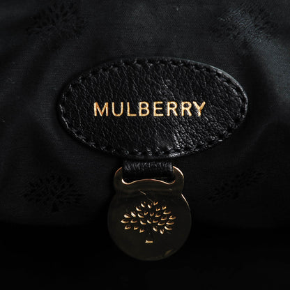Mulberry Polished Buffalo Medium Alexa Black 6 of 7