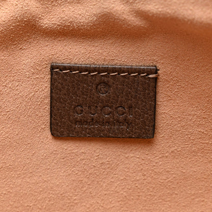 Gucci GG Supreme Monogram Large Ophidia Pouch Clutch Brown 6 of 8