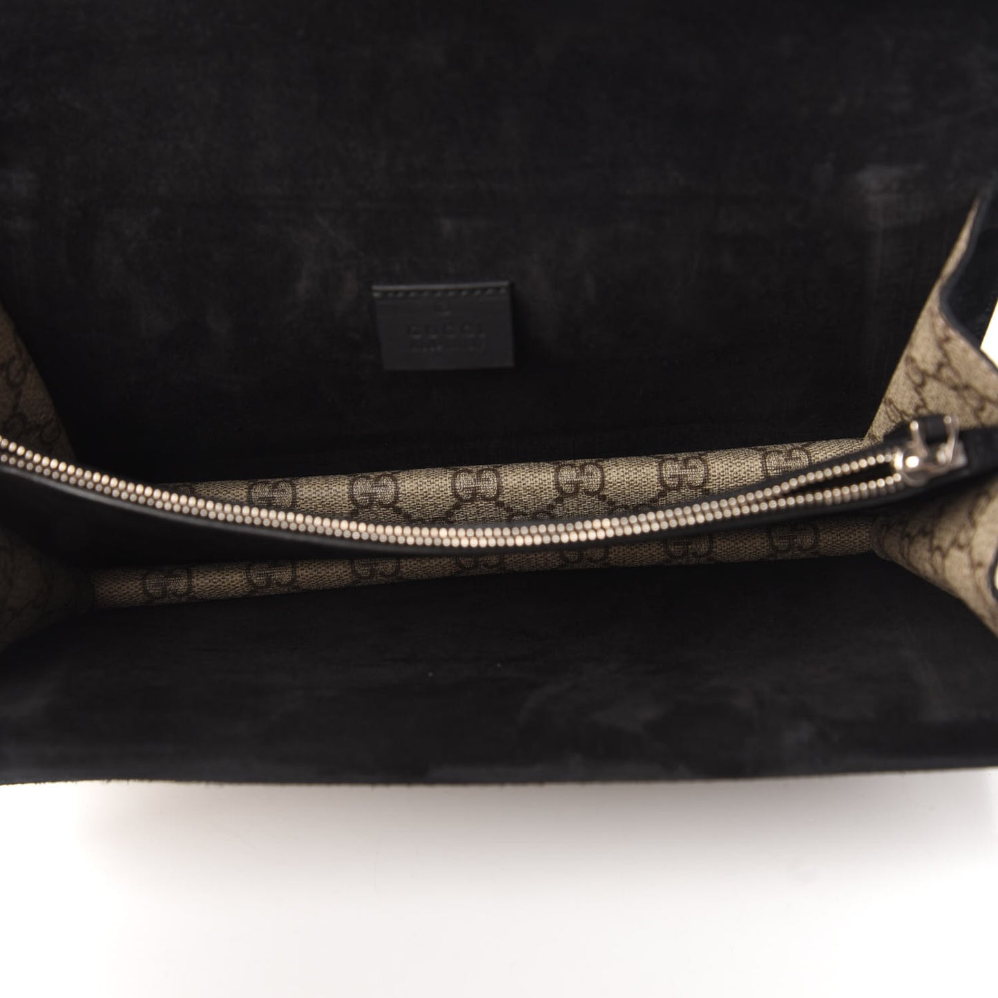 GG Supreme Monogram Small Dionysus Shoulder Bag Black