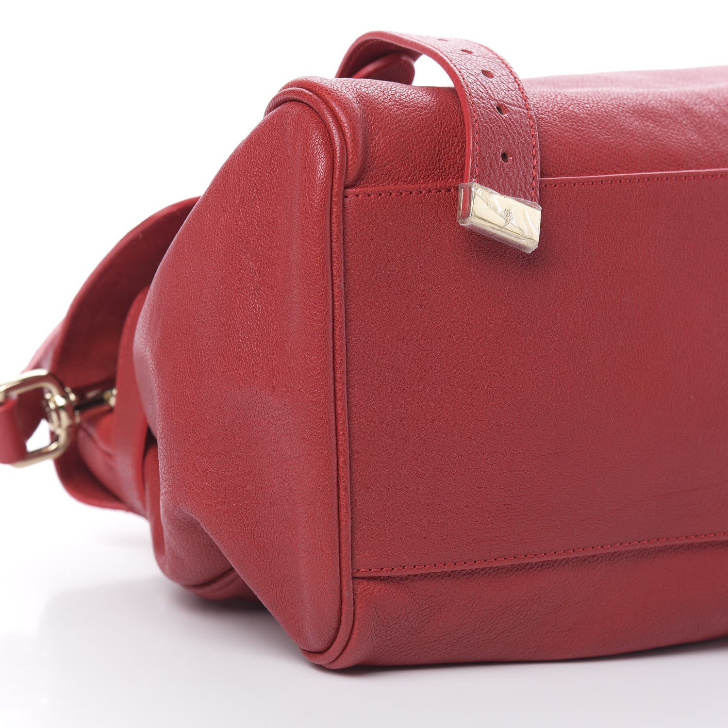 Mulberry Glossy Goatskin Medium Alexa Poppy Red 9 of 10