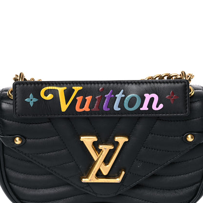 Louis Vuitton Calfskin New Wave Chain PM Black 12 of 13