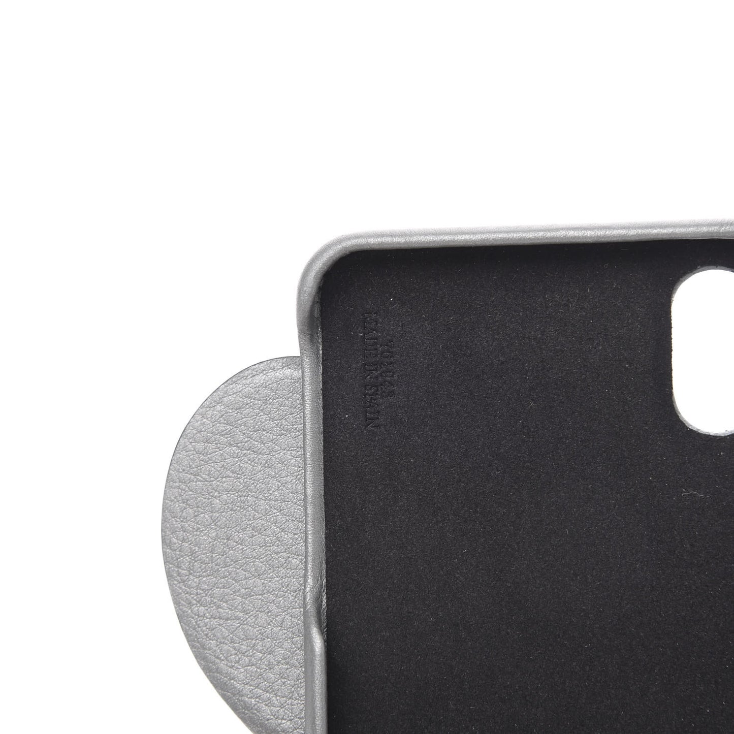 Calfskin Elephant iPhone X/XS Case Grey