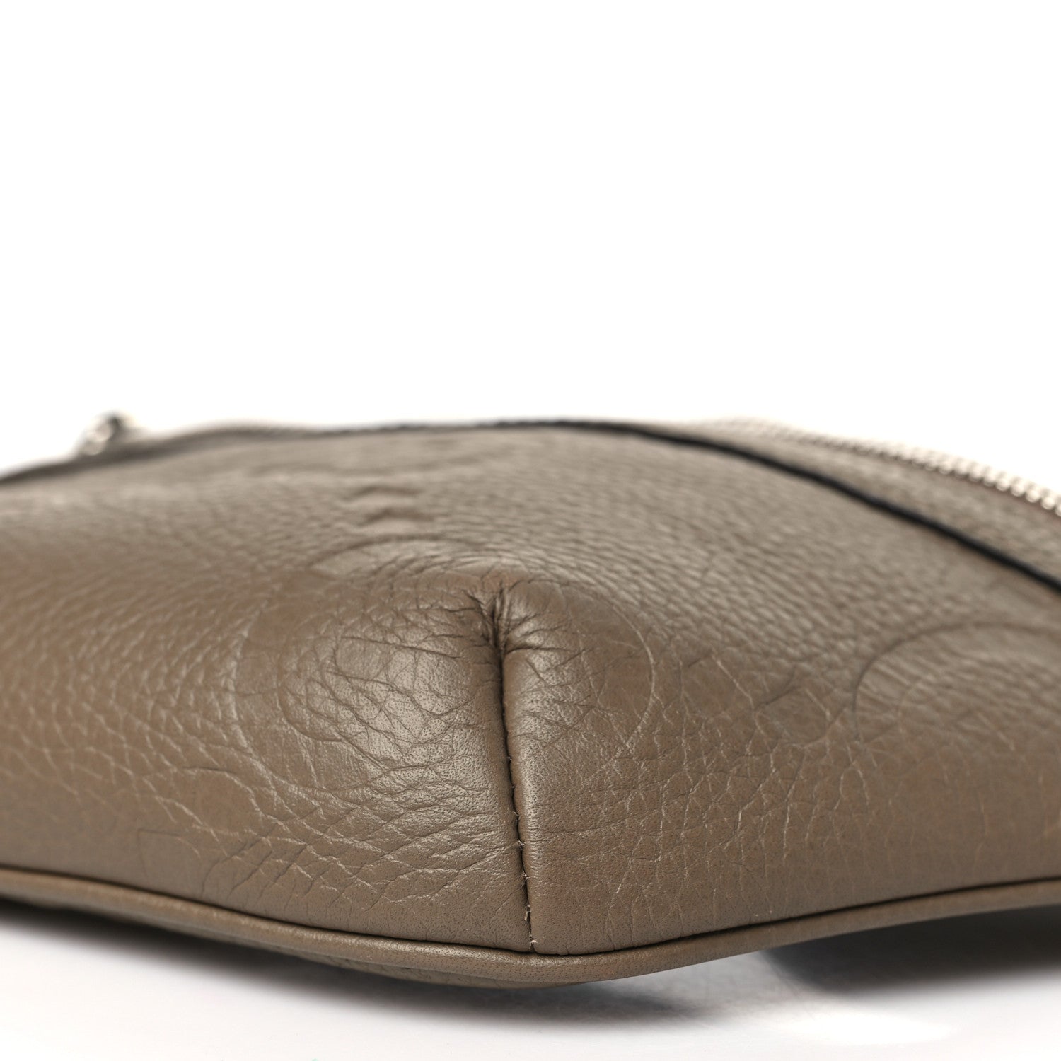 Gucci Piuma Calfskin Jumbo GG Embossed Small Belt Bag Good Taupe 10 of 12