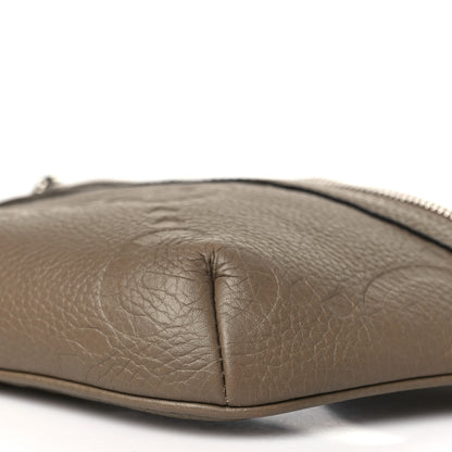 Gucci Piuma Calfskin Jumbo GG Embossed Small Belt Bag Good Taupe 10 of 12