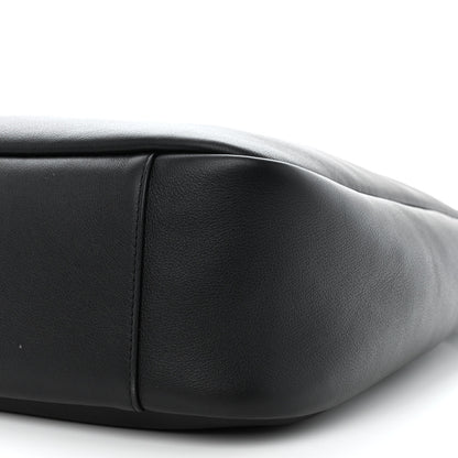 Saint Laurent Smooth Calfskin Large Le 5 A 7 Soft Hobo Black 10 of 10