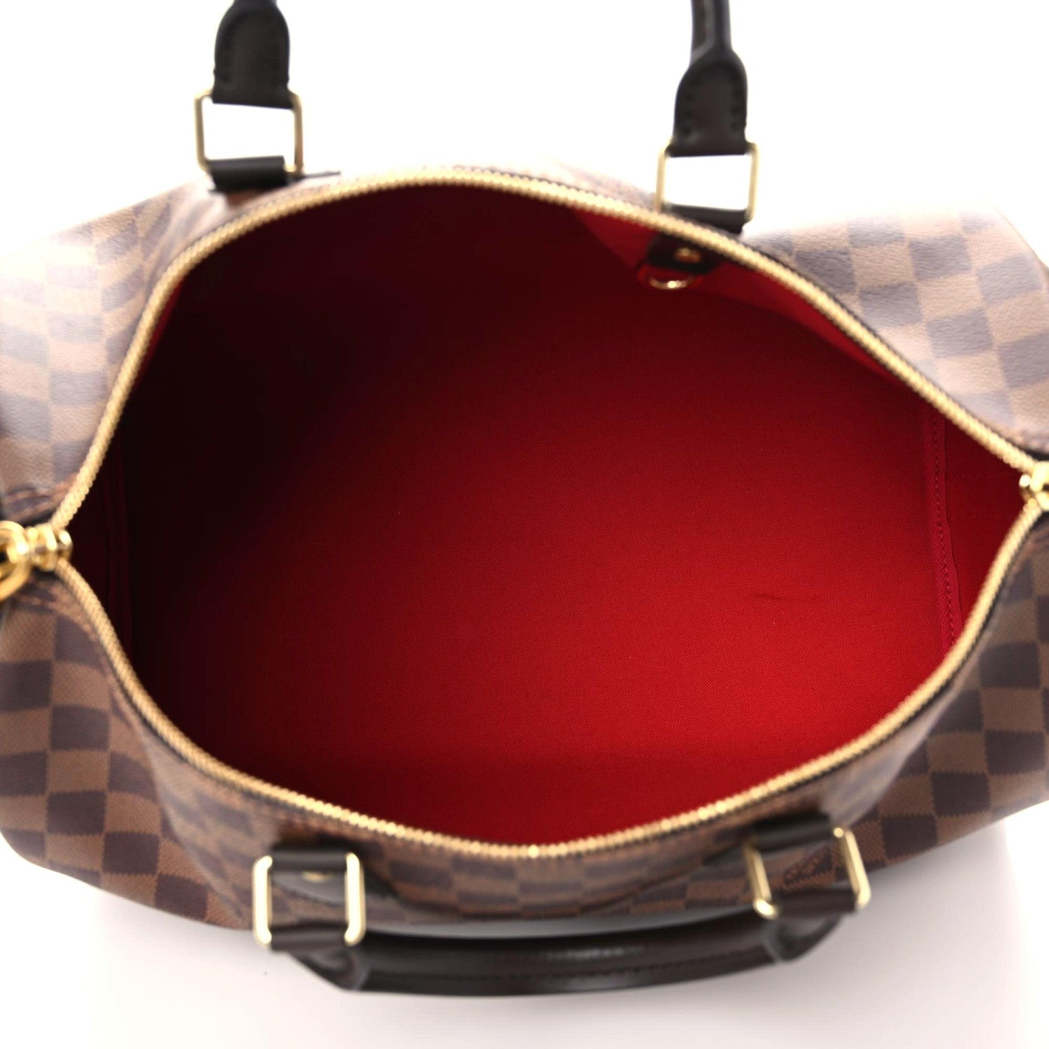 Louis Vuitton Damier Ebene Speedy Bandouliere 35 8 of 13