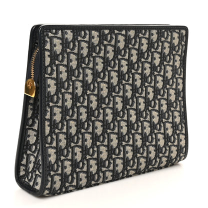 Christian Dior Oblique 30 Montaigne Pouch Blue 3 of 7