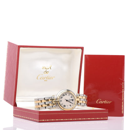 Cartier Stainless Steel 18K Yellow Gold 29mm Panthere Vendome Quartz Watch 7 of 7