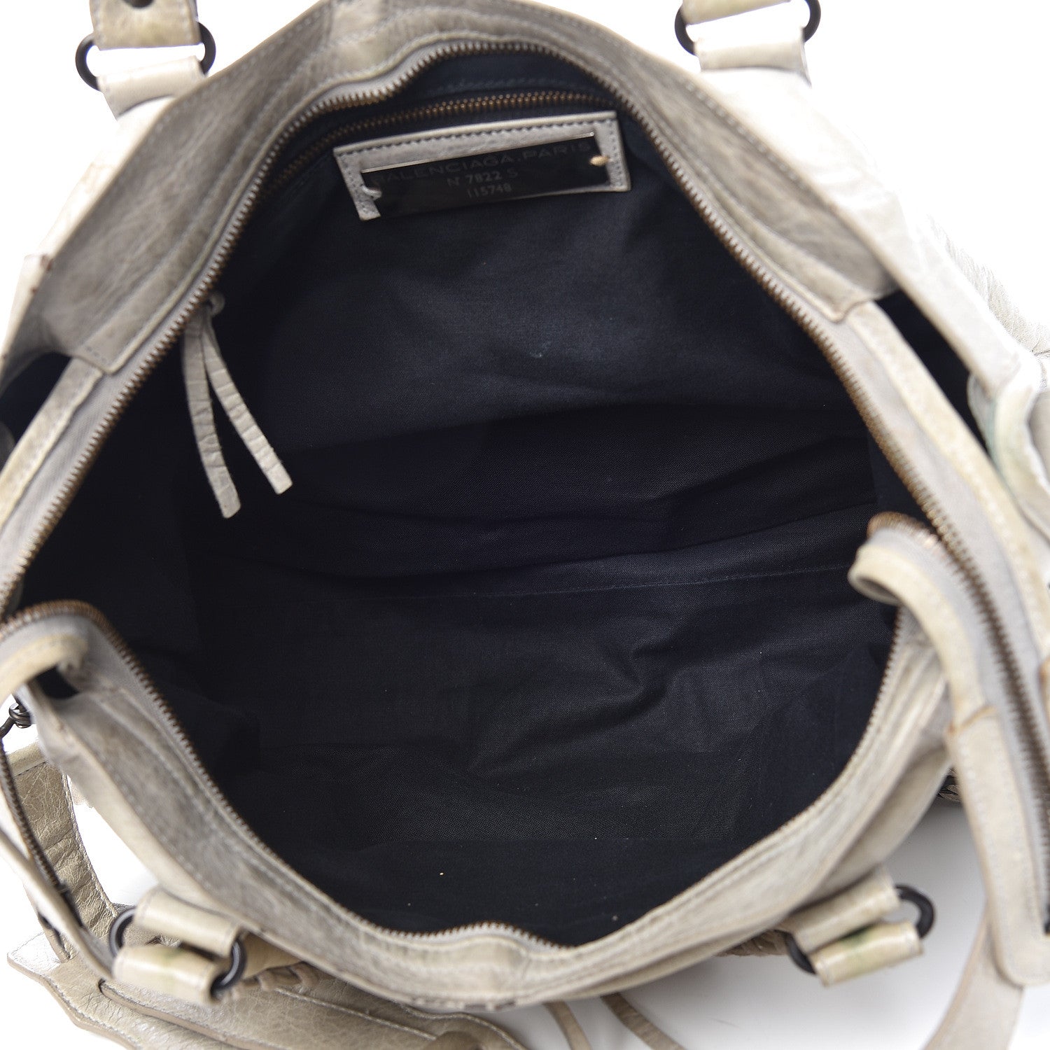 Balenciaga Agneau Classic Hardware City Argent 5 of 30
