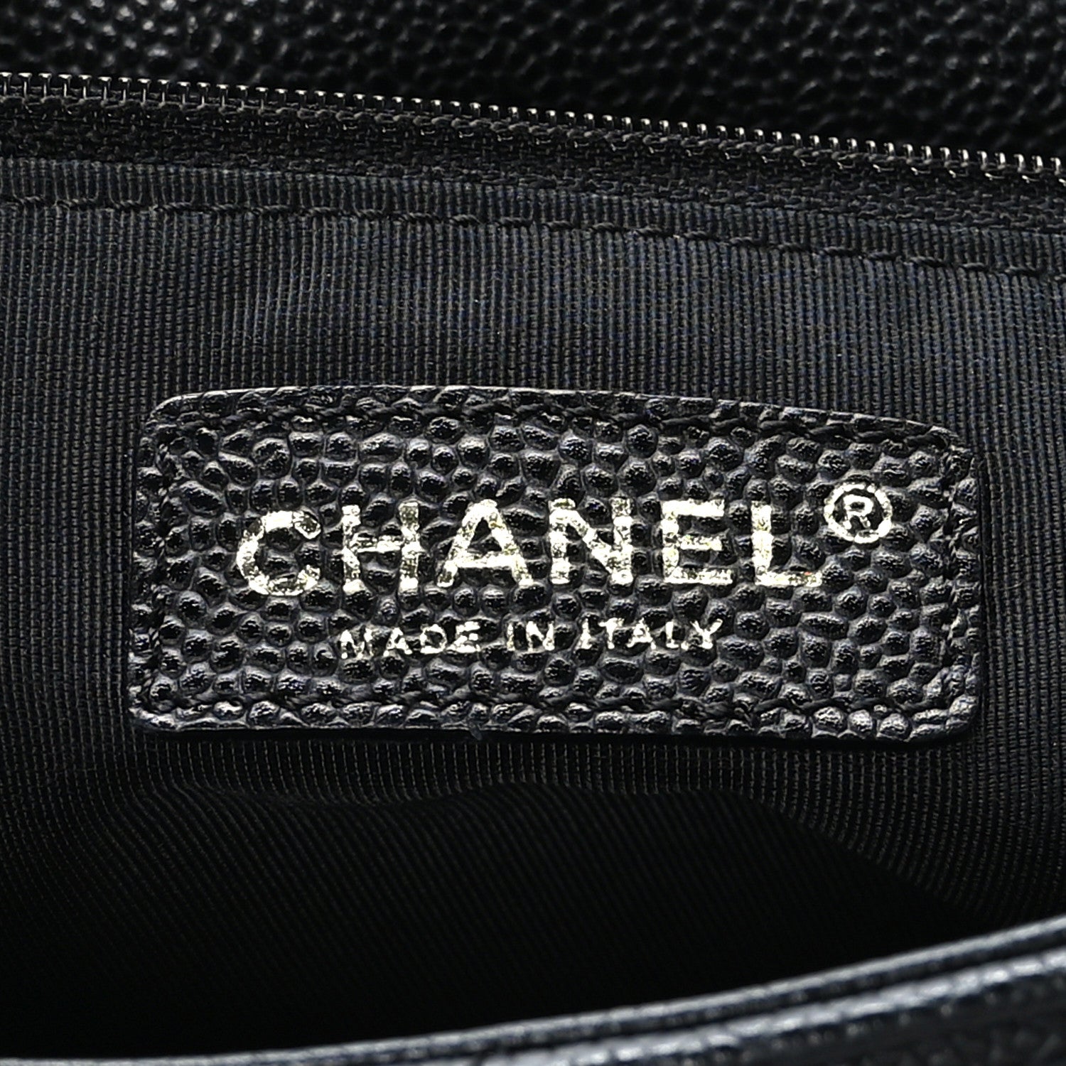 Chanel Caviar Quilted Timeless CC Messenger Flap Black 6 of 9