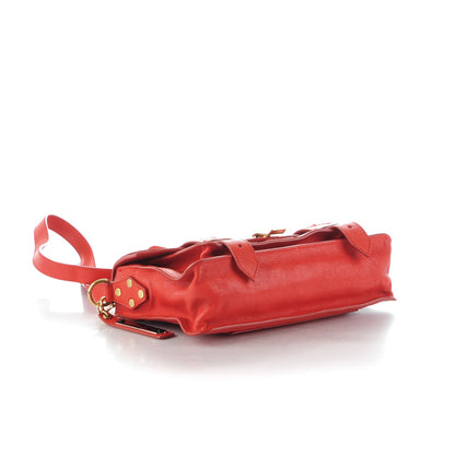 Proenza Schouler Lambskin Tiny PS1 Satchel Mandarin Red 4 of 8