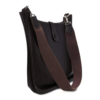 Hermes Fjord Evelyne GM Chocolate 3 of 10