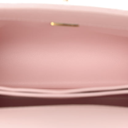 Chanel Caviar Quilted Mini Coco Handle Flap Light Pink 5 of 10