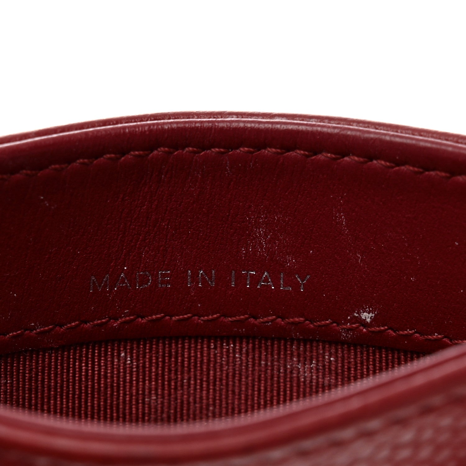 Chanel Caviar Quilted Card Holder Red 7 of 11