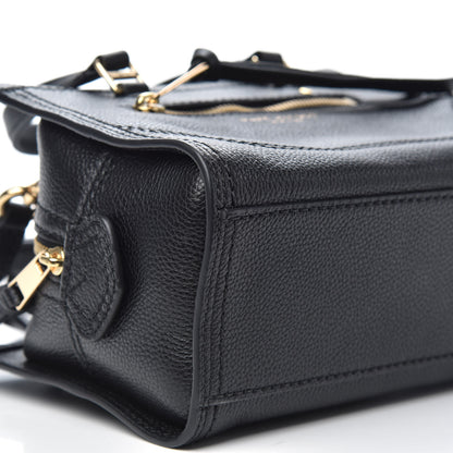 Marc Jacobs Textured Calfskin Mini Cruiser Convertible Satchel Black 7 of 8
