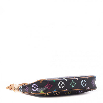Louis Vuitton Monogram Multicolor Pochette Accessories Black 4 of 8
