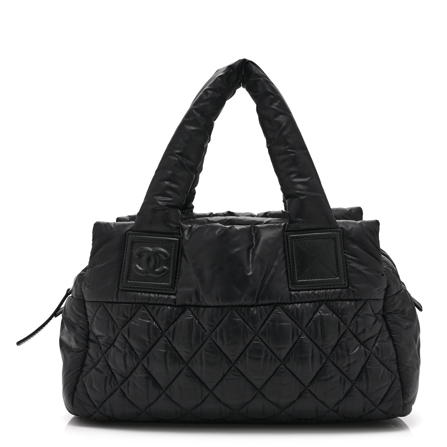 Chanel Nylon Coco Cocoon Zipped Tote Black 1 of 10