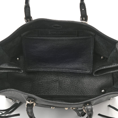 Balenciaga Veau Papier A6 Zip Around Tote Black 5 of 9