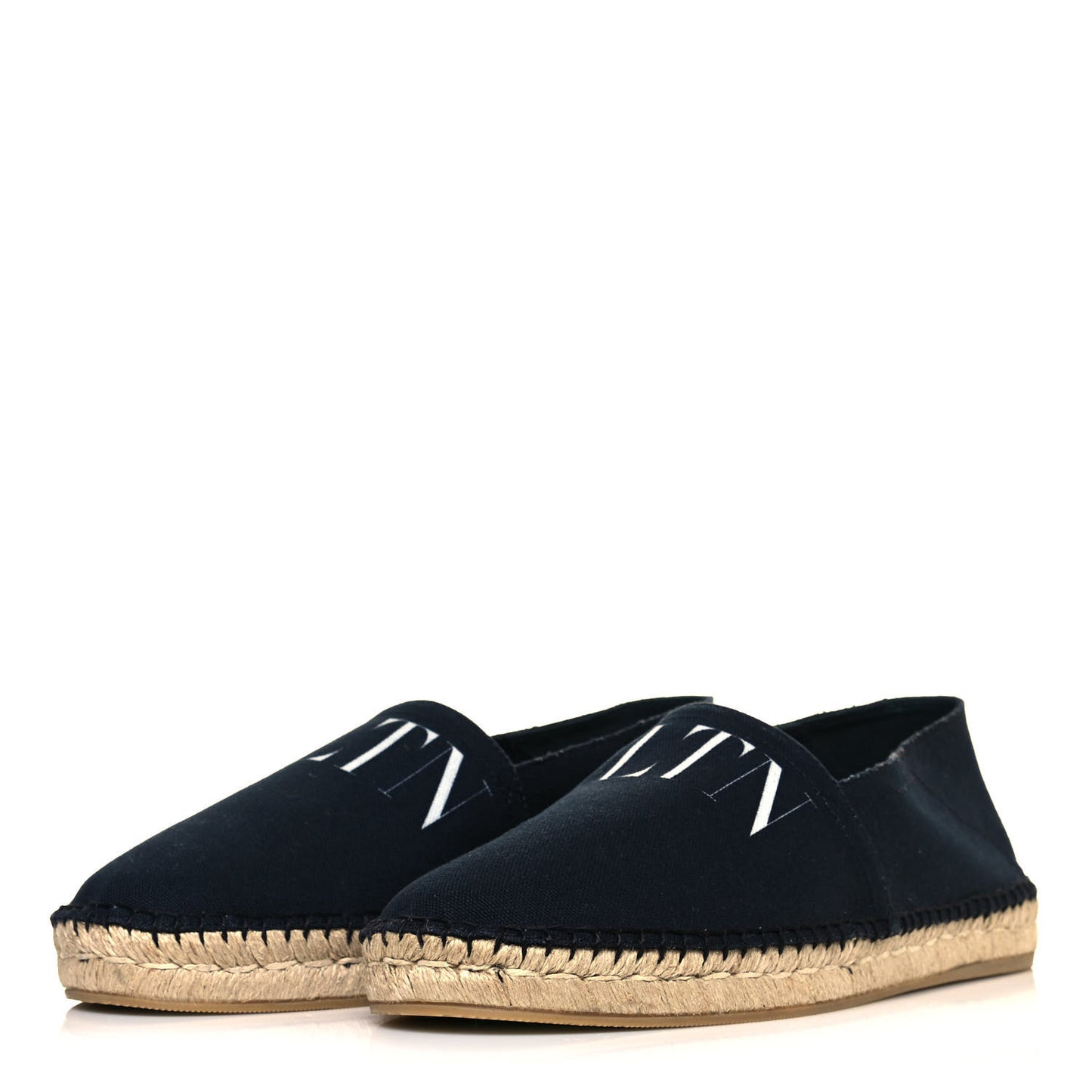 Canvas Mens VLTN Espadrilles 42 Black