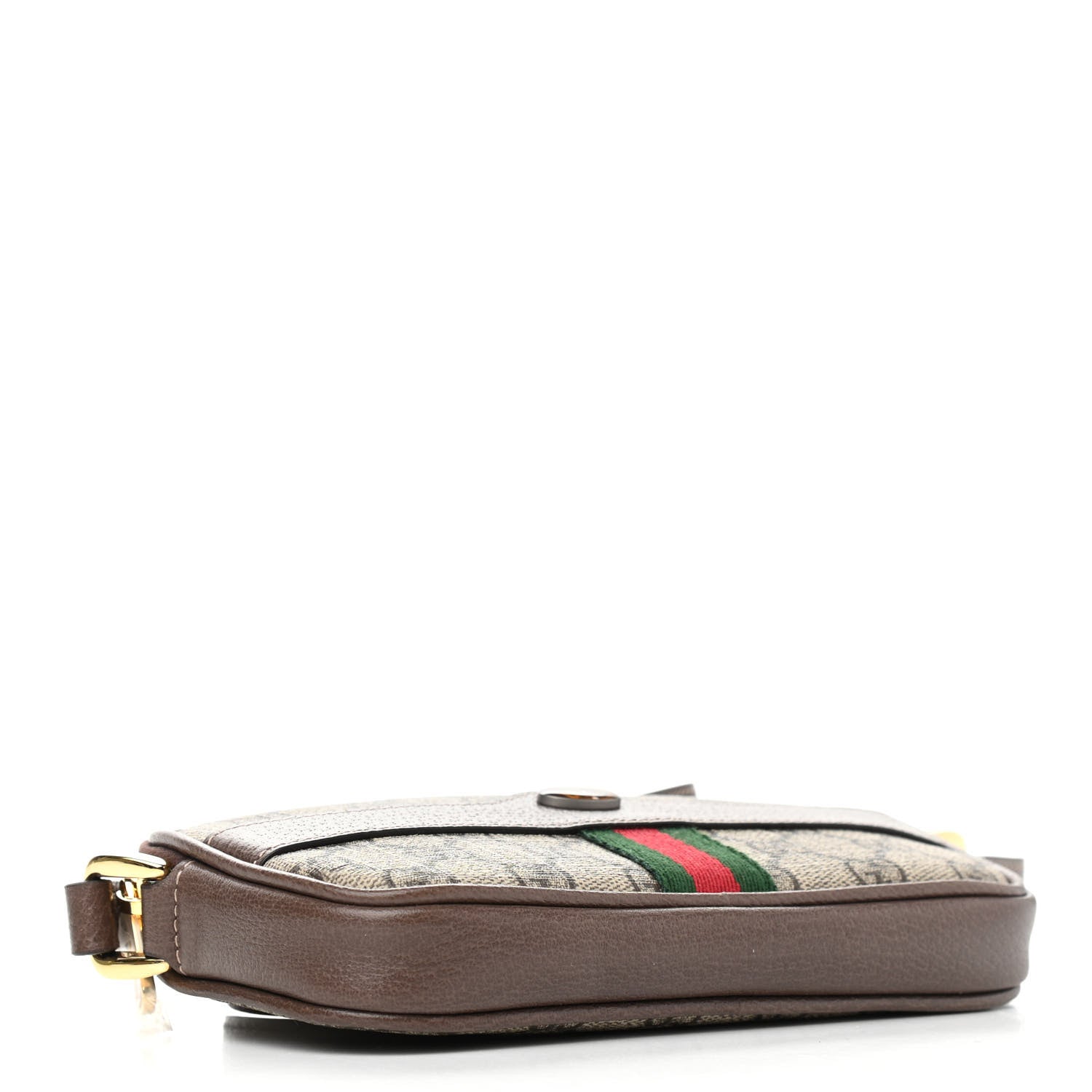 Gucci GG Supreme Monogram Web Mini Ophidia GG Bag Brown 4 of 10