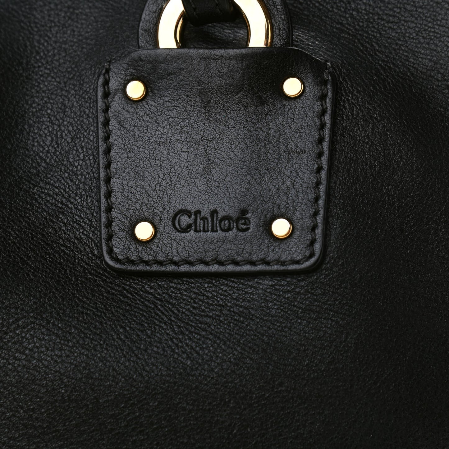 Smooth Calfskin Medium Vick Tote Black