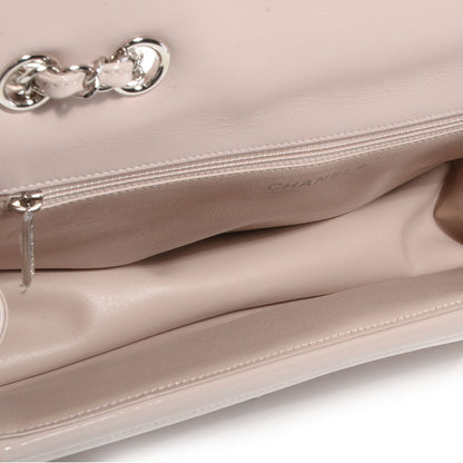 Chanel Patent Horizontal Quilted Jumbo Flap Light Pink 5 of 9