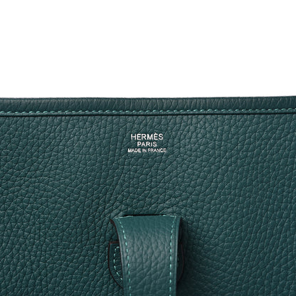 Hermes Taurillon Clemence Evelyne III GM Malachite 5 of 10