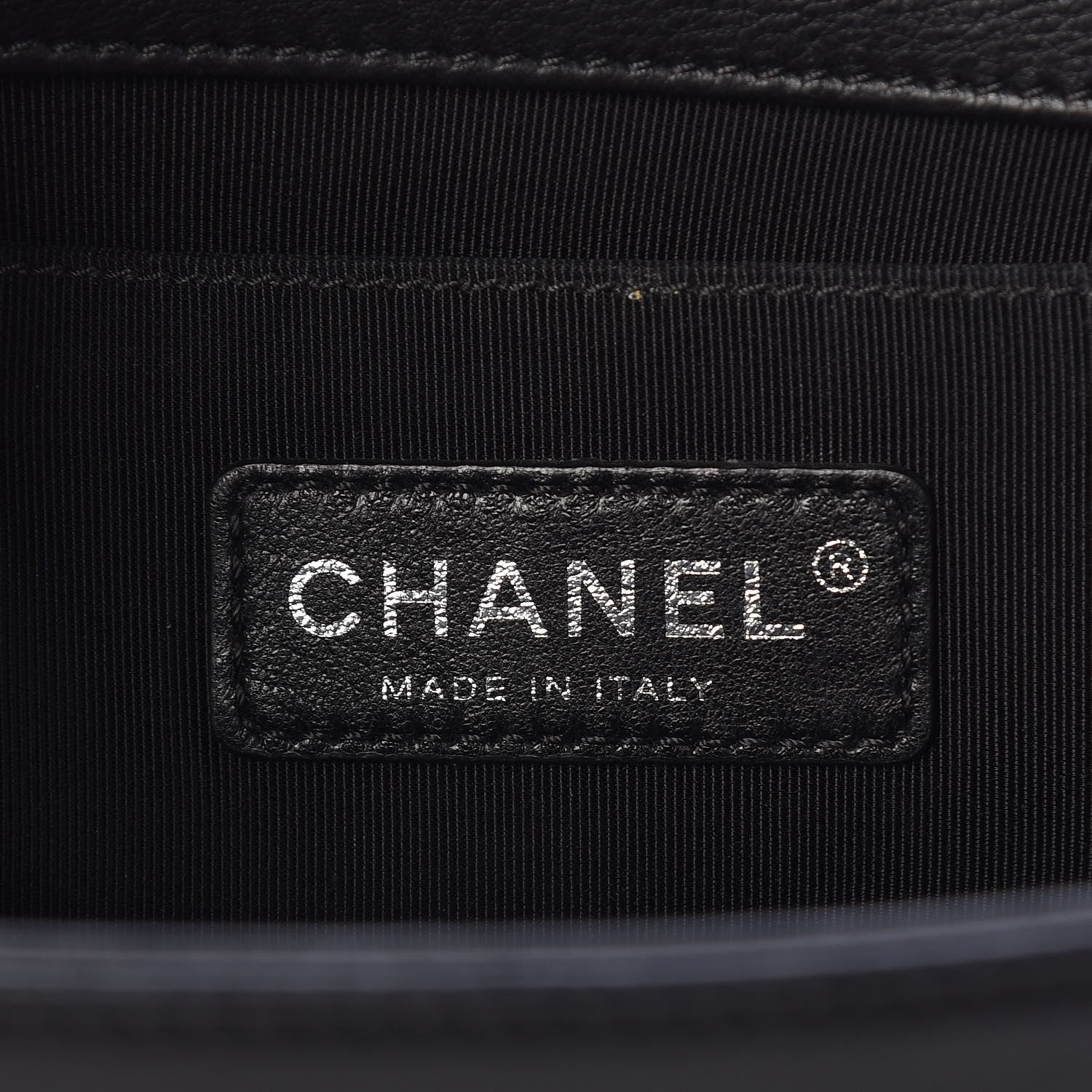Chanel Calfskin Quilted Medium Boy Flap Black 6 of 9