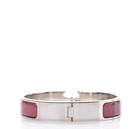 Hermes Narrow Enamel Clic Clac H Bracelet PM Muscat 3 of 5