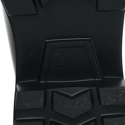 Christian Dior Brushed Calfskin Dior Code Lug Sole Platform 35mm Loafers 41 Black 7 of 9
