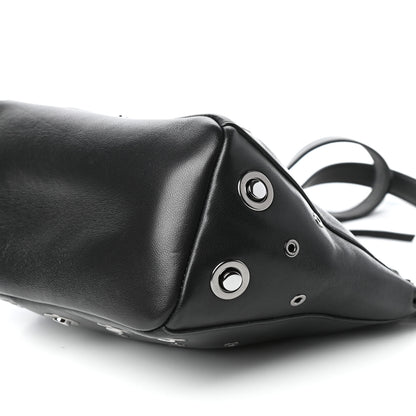 Jimmy Choo Nappa Grommet Mini Raven Hobo Black 9 of 9