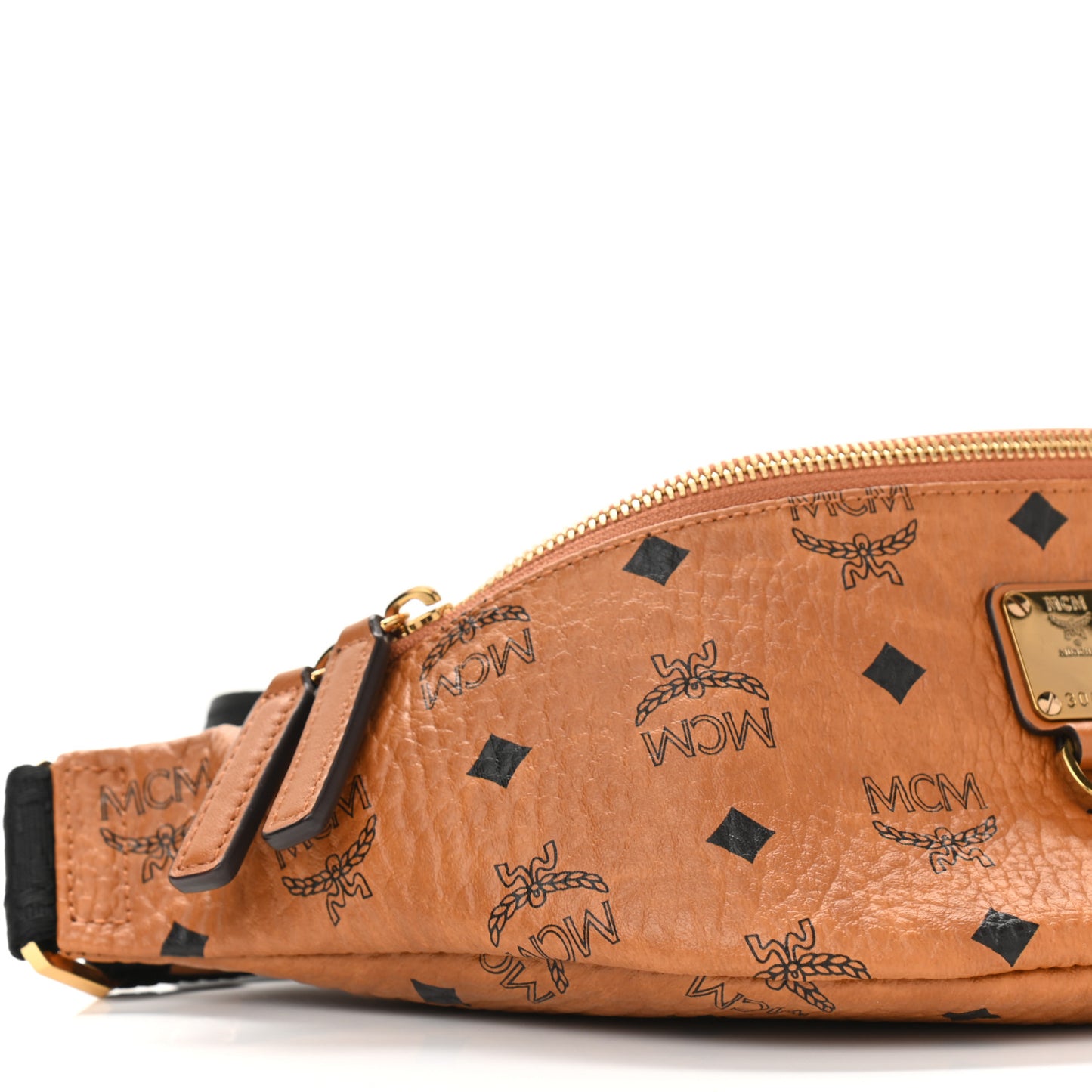 Visetos Medium Fusten Belt Bag Cognac